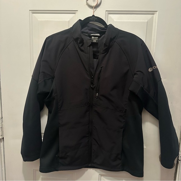 Oros Women's Black soft shell Jacket - Picture 1 of 7